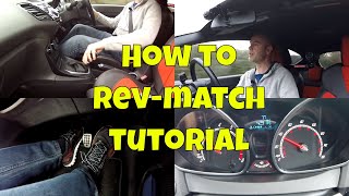 4K UHD  How to rev match a downshift in a Fiesta ST180 [upl. by Paschasia]