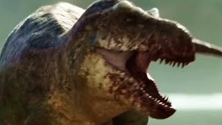 Prehistoric Planet Trex Uses Jurassic Park Trex Roars [upl. by Htaras943]