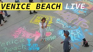 🔴 Venice Beach Live Camera · Los Angeles Live Stream · presented by the Venice V Hotel [upl. by Arretak]