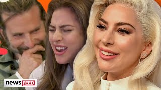 Bradley Cooper MESMERIZED By Lady Gaga In Never Before Seen Clip [upl. by Hays]