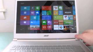 Acer Aspire S7 ultrabook review [upl. by Atsyrc]