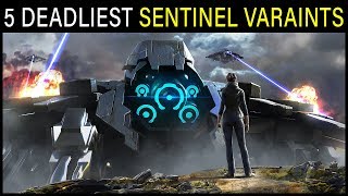 The 5 Deadliest Forerunner SENTINEL VARIANTS  Halo Lore Explained [upl. by Raymund]