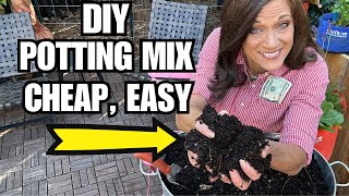 How to Make Potting MixCHEAP EASY amp Beat the Big Box Store [upl. by Trista]