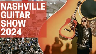 Nashville Guitar Show 2024 Guitar Lovers Dream [upl. by Ynavoeg542]