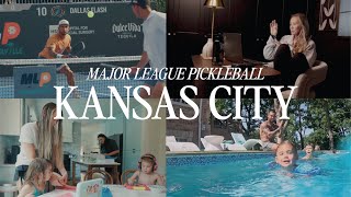 MLP Pickleball Tournament Vlog Orlando Squeeze Win in Kansas City [upl. by Ardnuahs]