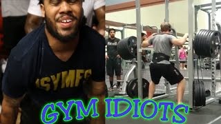 Gym Idiots  CT Fletcher Deadlift Party amp 1035Lb quotSquatquot [upl. by Lantz]