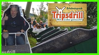 So viel ACHTERBAHN 🎢 fahren wie WIR wollen in Tripsdrill 2024 OnRides  PapasVlog [upl. by Hut279]