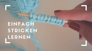 MASCHEN ANSCHLAGEN UND STRICKEN  MASCHENANSCHLAG [upl. by Ji]