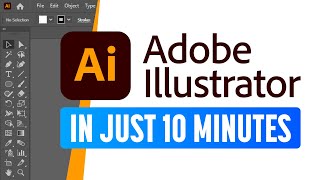 Adobe Illustrator for Beginners Get Started in 10 Minutes [upl. by Eniliuqcaj]