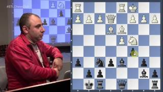 Julio Becerra vs Akobian Kansas 2014  Mastering the Middlegame  GM Varuzhan Akobian [upl. by Conner]