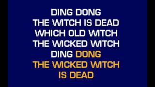 JUN Ding Dong The Witch is Dead original key Bb [upl. by Kussell]