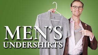 Mens Undershirts Pros amp Cons and How to Wear Them RIGHT [upl. by Marshall399]