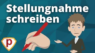 📚 Einfach erklärt Deine Stellungnahme  von Plakos🥇 [upl. by Egroej]