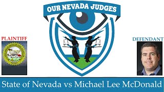 The State of Nevada vs Michael McDonald October 7 2019 [upl. by Oriane]