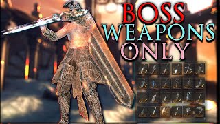 Dark Souls 2 But I Use a Different Boss Weapon for Every Boss [upl. by Ennagrom]