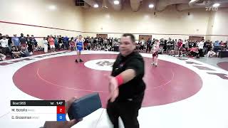 60 Kg Rnd Of 64  Matthew Botello Massachusetts Vs Devin Grossman Montana 25f5 [upl. by Peery]