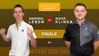 2324  HAZ  MASTERS 2  FINALE  LEBON V KLINKA [upl. by Heppman181]