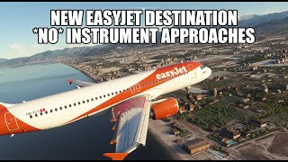 🔴 LIVE New Easyjet Destination Salerno With NO Instrument Approach A320 Real Ops Flight [upl. by Elsa850]