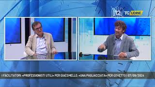 I FACILITATORI «PROFESSIONISTI UTILI» PER GIACOMELLO «UNA PAGLIACCIATA» PER GOVETTO  07092024 [upl. by Leontyne]