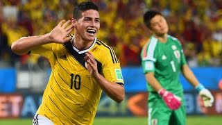 James Rodriguez  Brasil 2014  6 goals [upl. by Feer]