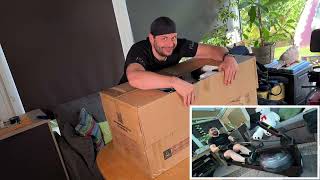 VOWVIT VW3 Rudergerät für Zuhause aus hochwertiger Holzkonstruktion Overview Unboxing amp Anleitung [upl. by Annehs]