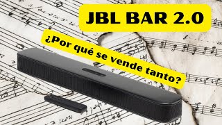 Barra de Sonido JBL BAR 20 All In One 🔊 ¿Qué puede ofrecernos algo tan BARATO 👀❓ [upl. by Esenahs559]