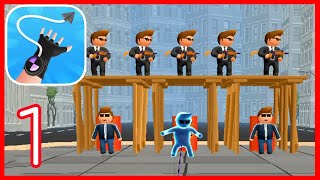 Ropeman 3D  Gameplay All Levels 130 AndroidiOS [upl. by Karsten]