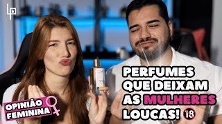 10 Perfumes que ENLOUQUECEM as Mulheres  Opinião Feminina SINCERA [upl. by Navnod830]