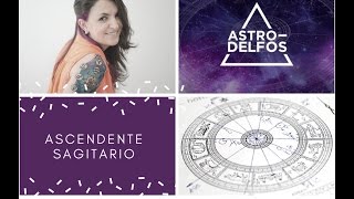 Astrodelfos  Ascendente Sagitario abordaje básico [upl. by Aikram]