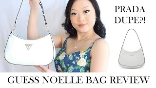 GUESS Noelle Shoulder Bag Review  PRADA DUPE [upl. by Silas]