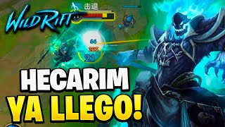 😨¡HECARIM Y SU NUEVA Q ESTARA ROTISIMO  Wild Rift [upl. by Llednyl]