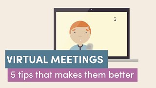 5 tips for better virtual meetings [upl. by Attej]