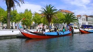 Aveiro Portugal passeio a Ria HD [upl. by Fiel950]