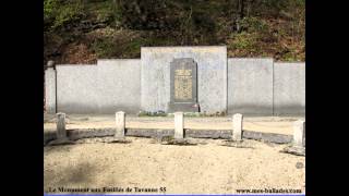 Le monument a l’hommage des fusillés de Tavannes 55 [upl. by Nace447]