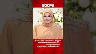 Nora Ariffin tampil memohon maaf tidak memberi sebarang respons berhubung isu perceraiannya boom [upl. by Zelde]