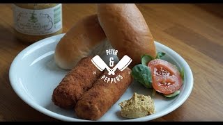 Dutch Kroketten recipe I Easy howto steps for meat croquettes [upl. by Nasas]