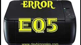 Error E05 solucion impresora canon MP280 parte 2  Deybi Morales [upl. by Ezar745]