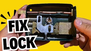 DIY Guide How to Fix a Broken Gate Lock in 5 Minutes🚪🔧 [upl. by Llertniuq913]