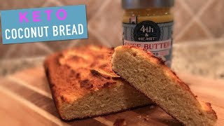 KETO COCONUT BREAD [upl. by Anhej]