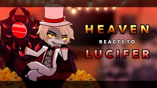 Heaven reacts to Lucifer Morningstar  RoseGacha [upl. by Yehs]