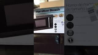 Hamilton Beach Microwave [upl. by Etnuhs189]