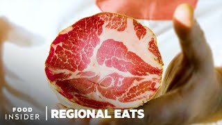 How Capocollo Gabagool Is Made In Italy  Regional Eats  Food Insider [upl. by Kale]