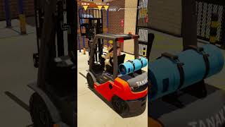 Forklift Simulator  Short  GamePlay PC [upl. by Ydroj]