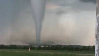 F5 Tornado in Elie MB From Different Vantage Point [upl. by Kisor]