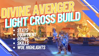 Ragnarok M Eternal Love  Divine Avenger  Light Cross Build [upl. by Hughmanick]