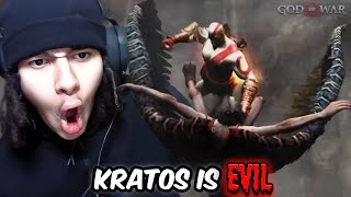 KRATOS TOOK HIS WINGS  God Of War 2 EP 9 [upl. by Ecirum]