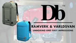 Db Douchebags Ramverk amp Världsvan Scholar  Unboxing and First Impression [upl. by Emmalynn567]