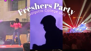 Freshers Party 2023 Performance 🥳  Galgotia College of engineering  Greater Noida [upl. by Yuji722]