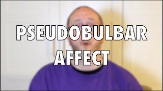 Pseudobulbar Affect PBA  Multiple Sclerosis Vlog [upl. by Ahsirhcal]