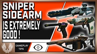 Destiny 2 Sniper Sidearm playstyle Tips  Ft The ArbaArm loadout [upl. by Mariele932]